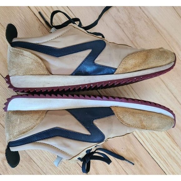 Rag & Bone Retro Runner Mustard Women's Size EU 38.5 - Picture 2 of 9